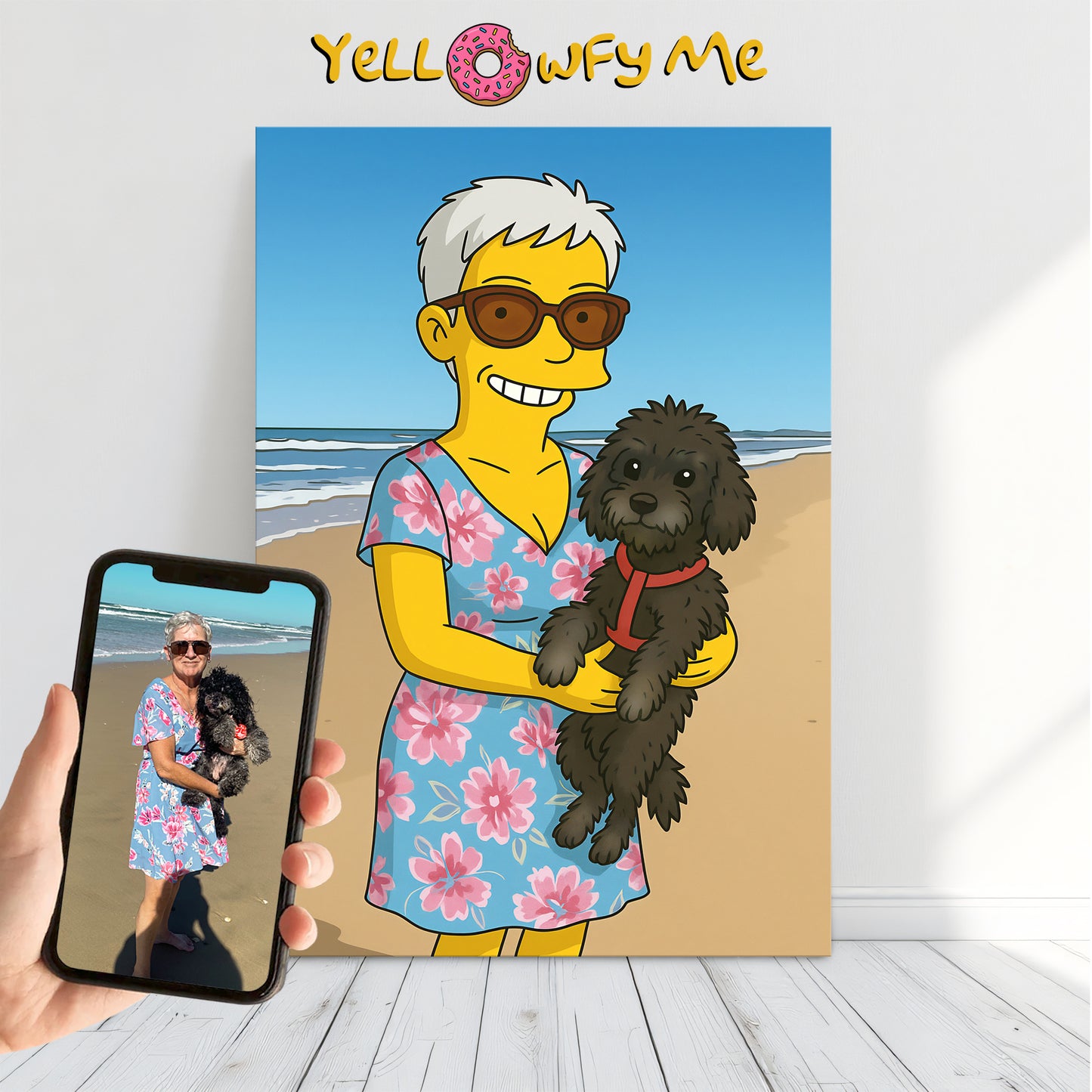 Yellowfy Me - Custom Canvas Portraits & Tees