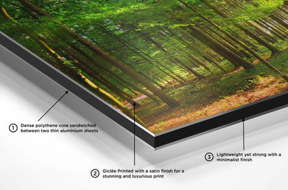 Your Photo Or Art On Alu-Dibond (Rectangle)