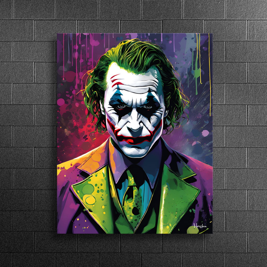 Why So Serious? - Canvas Wall Art By Hershie