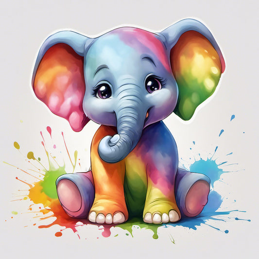 Rainbow Elephant