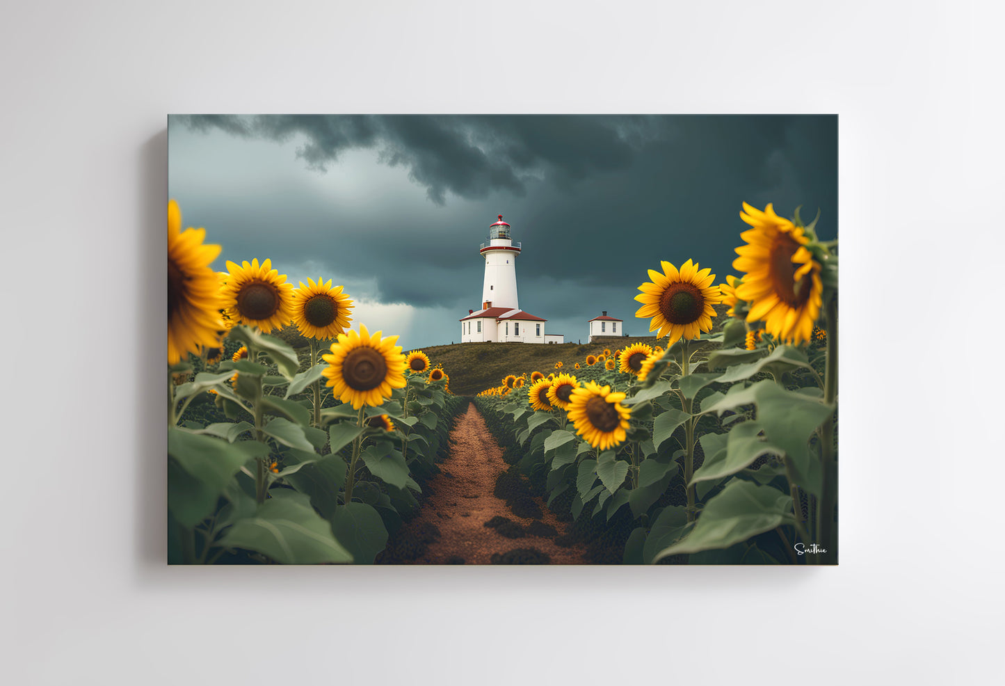 Stormy Sunflowers