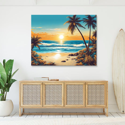 Tequila Sunrise - Canvas Wall Art