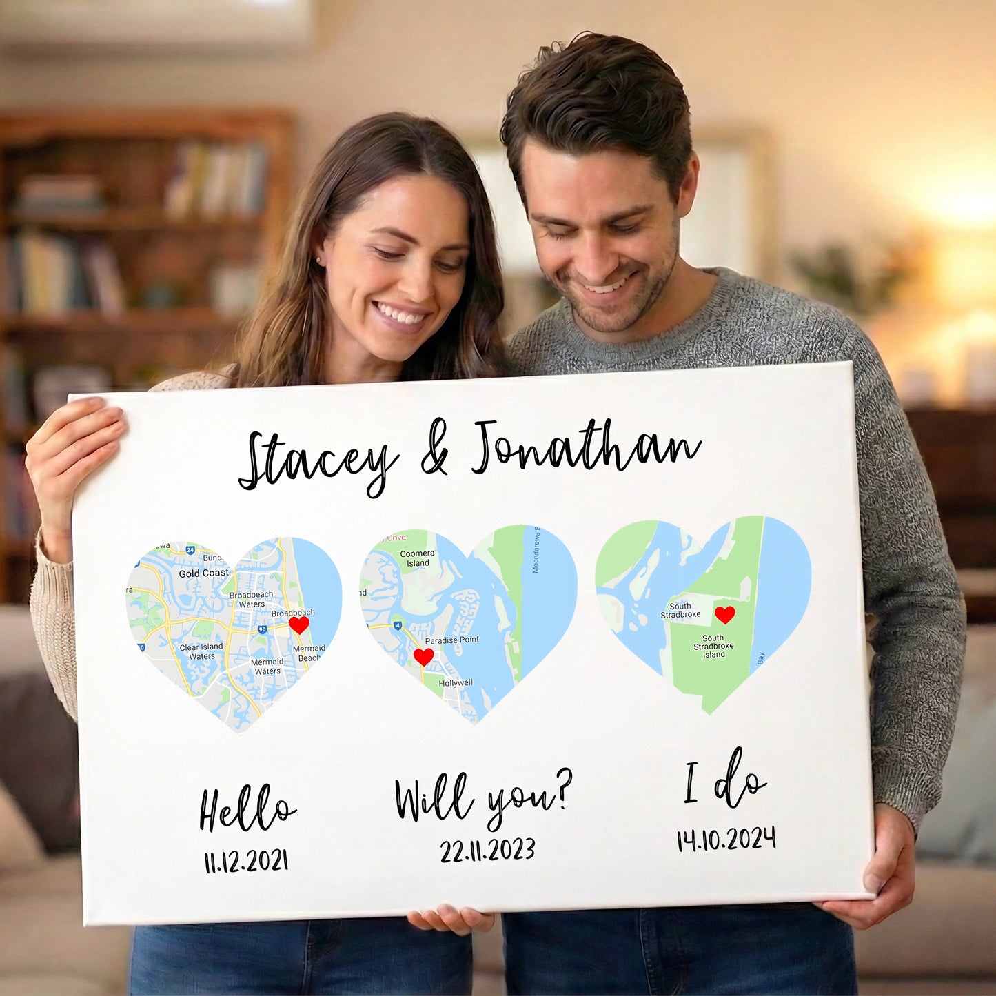 Hello. Will You? I Do. - Custom Wall Art