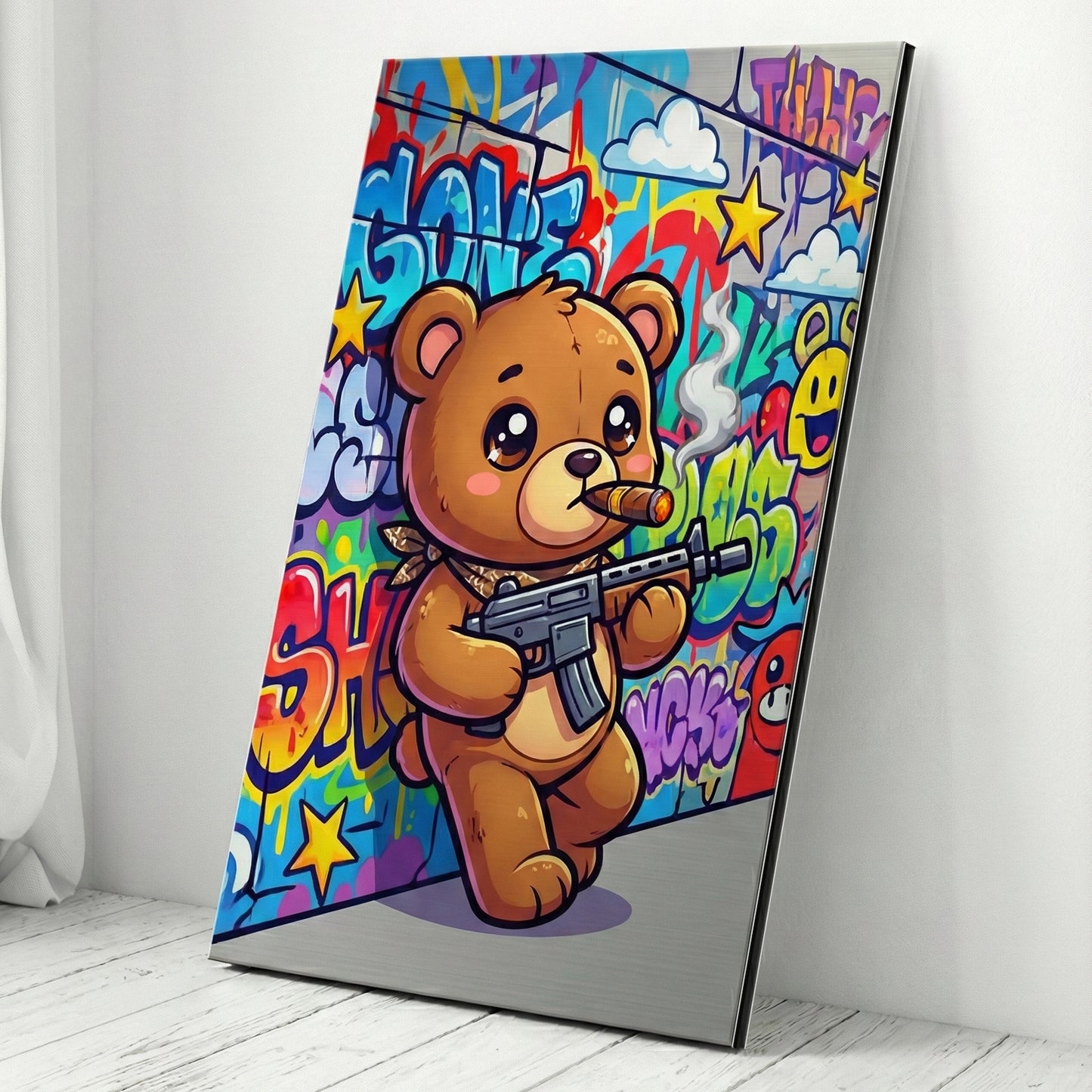 Your Photo Or Art On Alu-Dibond (Rectangle)